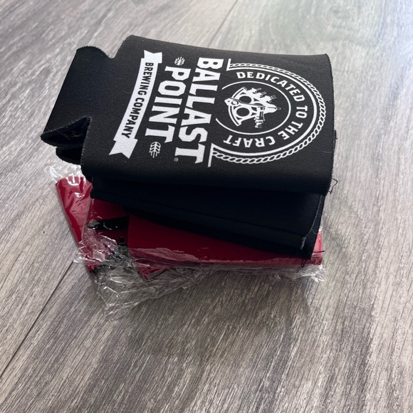 Beer Koozie Bundle – 5 Total – Ballast Point, Fireball, Monster – New - Picture 2 of 2